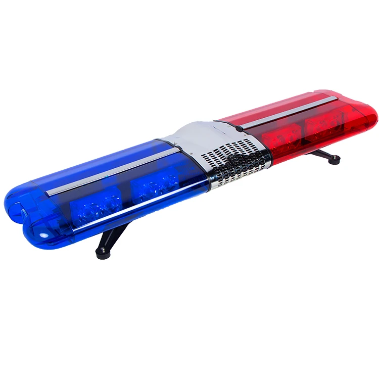 LED low profile lightbar red blue warning light bar police car