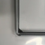 LED Poster Box, Advertising Light Box  Poster Frame Crystal Backlit Aluminum Snap Frame for Sign Display