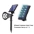 Import LED Solar Power Spotlight Outdoor Lawn Landscape Garden Wall Night lamps from China