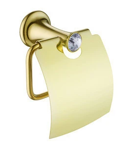 Light Golden toilet paper holder tissue paper holder bathroom accessories