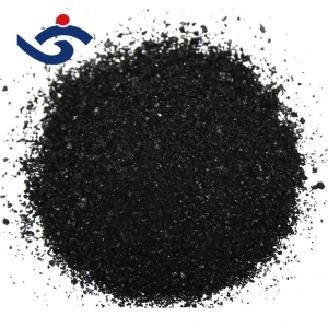 liquid sulfur black dye for textile process