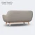 Import Living room furniture fabric 2 seat sofa / funiture sofa home from China