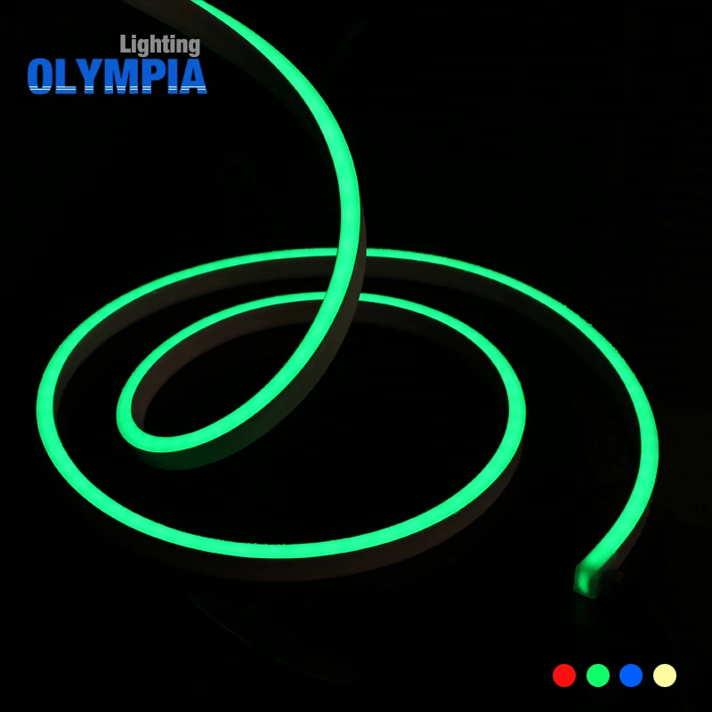 Low Power Consumption SMD5050 Flexible RGB Led Neon rope light