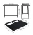 Import Low price home office furniture modern folding desk latest wooden foldable desk from China