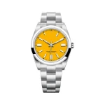Luxury Automatic 904L Stainless Steel Sapphire Mirror Glass Simulation Diamond Montre Rolexables  Wristwatches