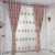 Import Luxury European heavy jacquard chenille living room blackout curtain with tassels valance from China
