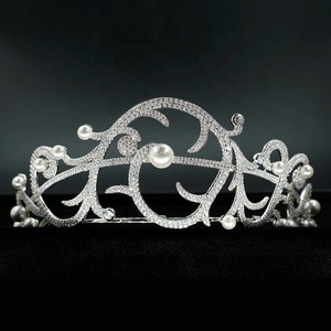 Luxury Fashion Holy Crown Ring Tiara Wedding Tiara