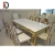 Import Luxury Modern Wedding Stainless Steel Dining Table And Chair Sets from China
