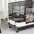 Import Luxury Small Animal Cage Rabbit Guinea Pig Hutch Pet Play House with Platform, Ramp,Removable Tray from China