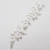 Import Luxury White Flower Handmade Bodice Crystal Dress Applique,Shining Wedding Beaded Rhinestone Applique from China