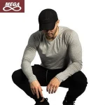 Man Long Sleeve Gym Shirt Fitness Ropa Hombre Sports Apparel Wear