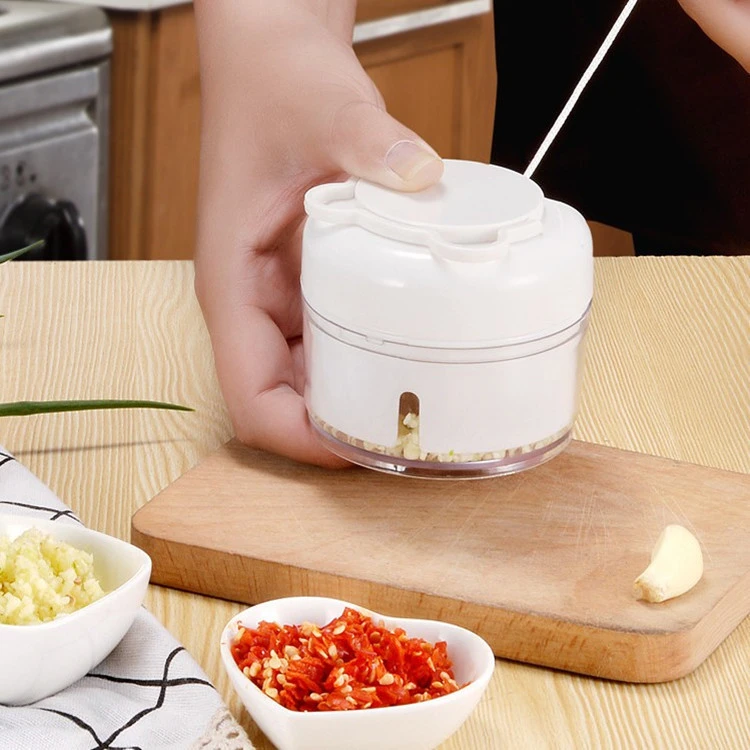 manual mash garlic stir and mince meat machine small hand chopper vegetable chopper Meat grinder machine