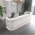 Import Marbling elegant design company essential Reception desk from China