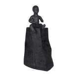 Matte Black Baby Boys Full Body Flexible  Kids Ghost Mannequin