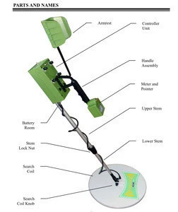 MD-89 ground search industrial metal detector