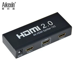 Mediamarket 2.0v HDMI distributor 1 in 2 Out Video Splitter for HDTV DVD Player 4K 60Hz