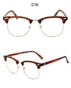 Men Frame Fashion Glasses with Clear Lenses Man Johnny Depp Nerd Optical Women Computer Eye Glasses Frames
