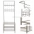 Import metal coat clothes shoes hat bag display stand rack with hangers  $11.2 from China