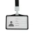 Import Metal Employee Name Card ID Badge With Lanyard Holder Business With Horizontal/ Vertical Case from China