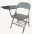 Import Metal folding student chair with writing pad wholesale from China