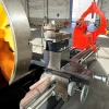 Metal turning horizontal lathe machine