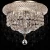 Import mini small ceiling light crystal 25cm 10&quot;inch chandelier ceiling lamp for home house bedroom living room dining korridor studio from China