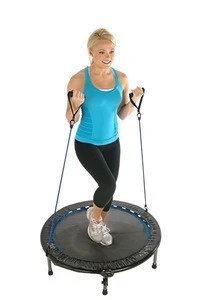 Mini Trampoline/-Weight loss fitness trainer 36" best w/tracker best Cardio fit