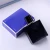 Import 50ml Empty Squared Crystal Black / Blue Glass Spray Perfume Bottle with Box from China