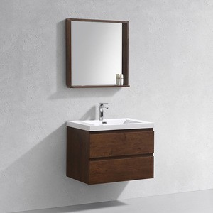 Modern 30 inch Wall Hanging Hotel Lavabo Cabinet Bathroom Vanity