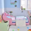 modern bed children&#39;s fashion cartoon bedroom- soft bed baby furniture