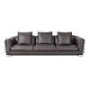 Modern Sectional Sofa European Style House Living Room Furniture 3 Seater Fabric Sofa Made In China