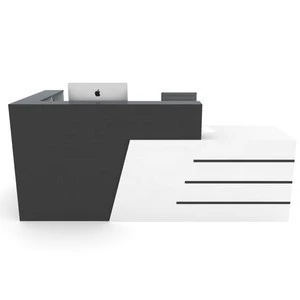 Modern unique counter design office front reception desk