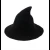 Import Modern Witch Hat Woolen Women Lady Made From Fashionable Sheep Wool Halloween Party hat from China