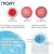 Mory Face Clean Brush Cleaning Clean Rotating Washing Rechargeable Facial Brush Cleanser Electric Facial Cleansing Brush 3V 2W