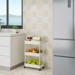 Multi-Layer Removable Bathroom Storage Holders Plastic Storage Rack