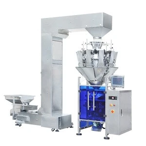Multihead weigh filling packaging machine for food packing equipment for granules