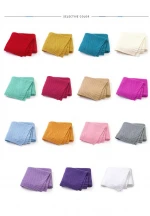 Multiple Solid Color Options Baby Shawl Blanket Super Soft,Baby Blanket Swaddle