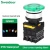 Import mushroom metal push button switch indicator light LED Waterproof Momentary Reset Self Locking Power Push Button Switches 110V from China