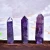 Import Natural Amethyst Point Crystal  Energy Stone Natural Quartz Home Decor Reiki Polished Crafts Stone from China