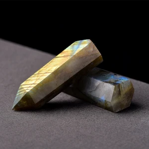 Natural crystal column moonstone crystal stones gem healing quartz chakel large quartz crystals