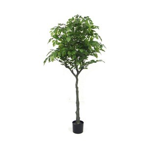 natural greenhouse plastic 150cm artificial plant faux tree potted on sale