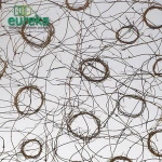 Natural Jute Ropes Acrylic Decor Resin Wall Panel Board / Translucent PETG Board / Decorative Stone Wall Panel