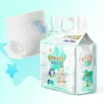 Nb Size Moisture-Locking Comfy Baby Pull-Ons Anti-Leak Breathable Diapers