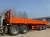 Import NEW 3 axles bulk cargo truck car trailer drop side insulated cargo semi trailer with high wall from China