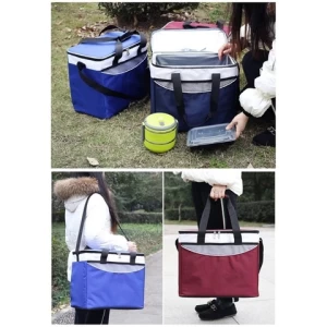 New 36L Waterproof Lunch Bag Cooler Bag for Steak Insulation Thermal Bag Thicken Folding Fresh