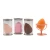 New Arrival Private Label Fashion Style Super Soft 4 IN 1 Makeup Sponge Beauty Egg Set With Holder