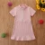 Import New Casual Long Sleeve Buttons Shirt Dresses Cotton Striped Girls Kids Dress Clothes 1-6Y from China