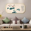 New chinese style painting living room decoration octagon bedroom bedside painting sofa background wall painting