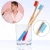 Import New design bamboo toothbrush Eco Friendly wooden Tooth Brush Soft bristle Tip Charcoal adults oral care toothbrush from China