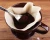 Import New Design Black And White Ceramic Coffee Dripper Filter And Pot from China